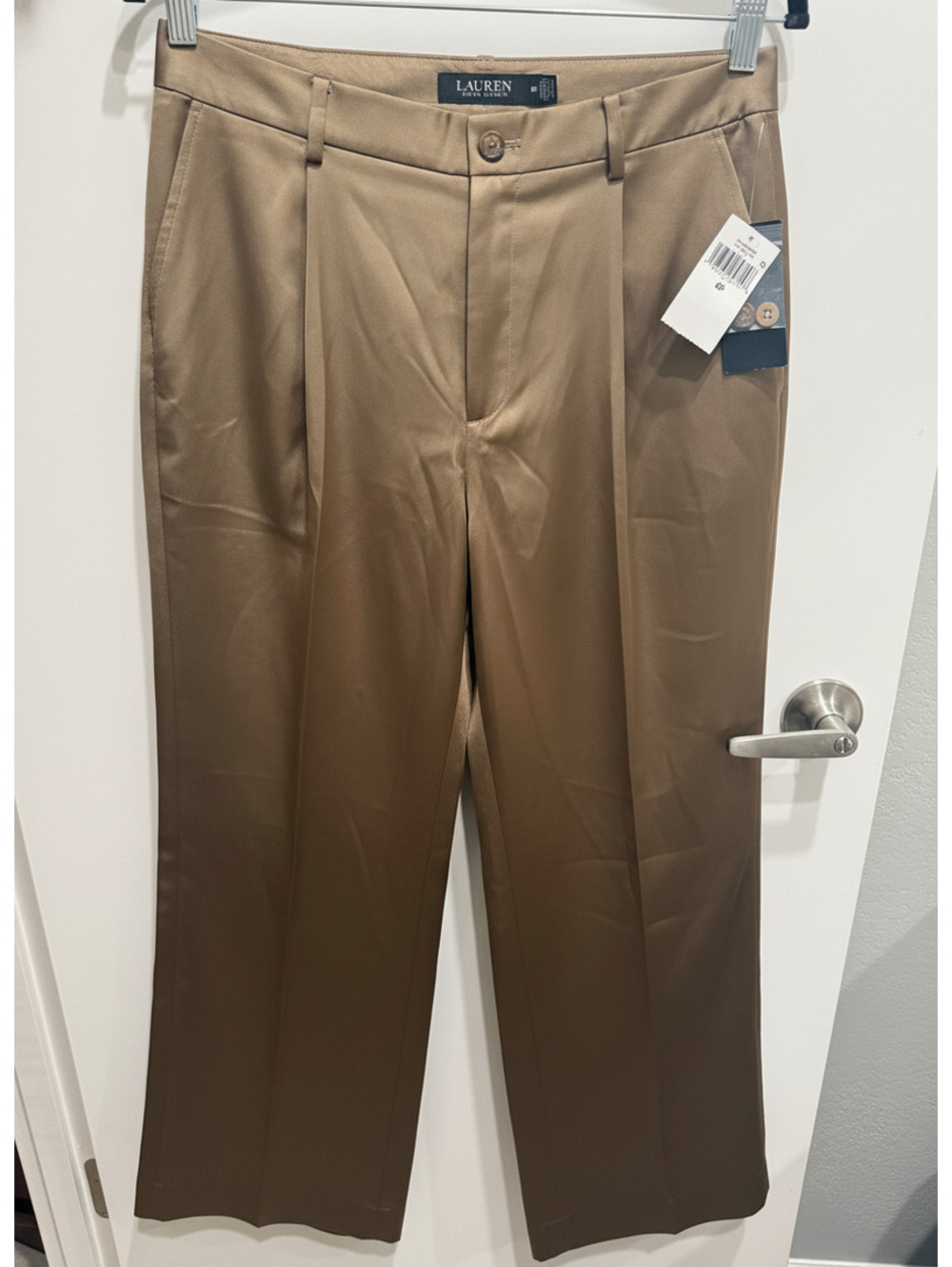 NWT Ralph Lauren Women's Tan Dress Pants Size 6P